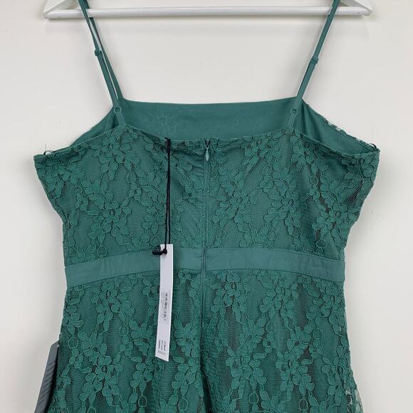 NWT NSR Floral Square Neck Midi Dress Size M - Picture 8 of 13